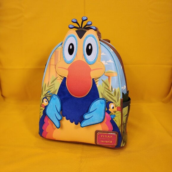 Loungefly Disney Pixar Up Kevin with Babies Jungle Mini Backpack NEW main image 11